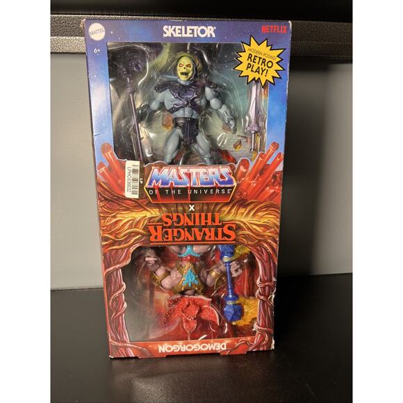 Masters of the Universe X Stranger Things Skeletor and Demogorgon Action Figure - Picture 2 of 7